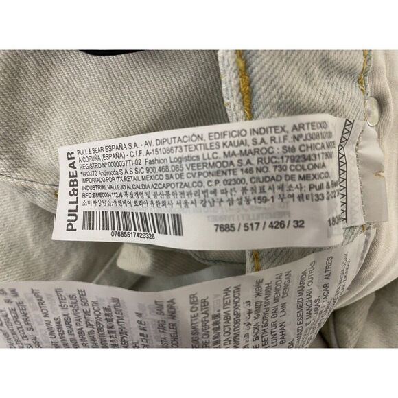 Pull & Bear STWD Mens Jeans EU 32 US 27 Skater Fit Baggy Relaxed 7685/517 NWT - Picture 6 of 10